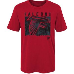 Atlanta Falcons Preschool Liquid Camo Logo T-Shirt - Red